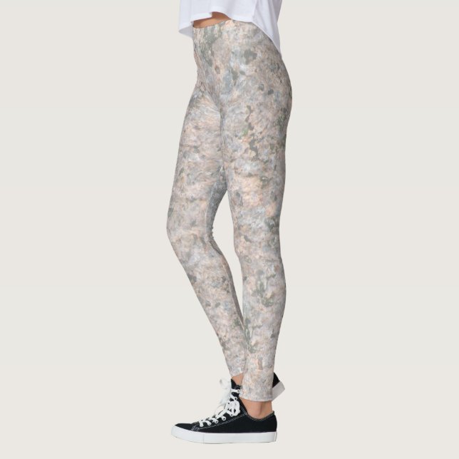 Leggings Photo neutre de texture de roche de géologie (Gauche)