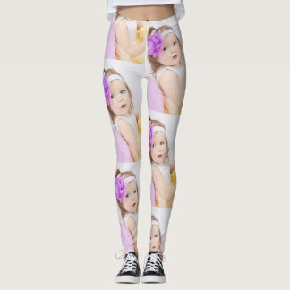 Leggings Photo personnalisée Bébé Fille Enfant