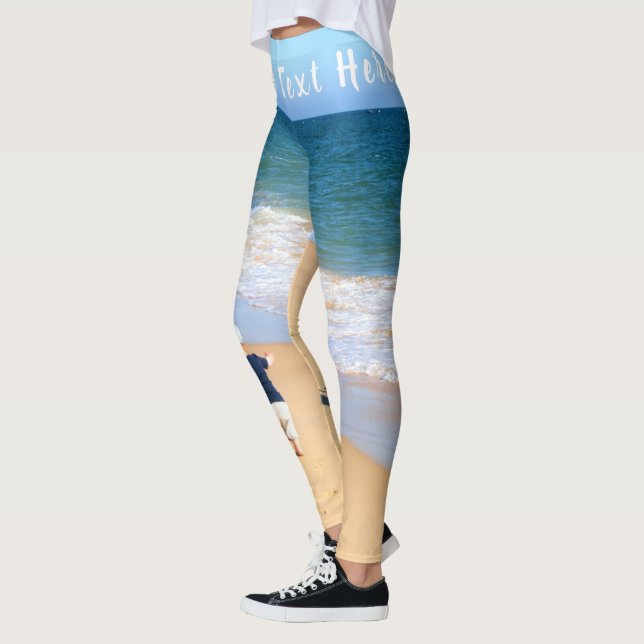 Leggings photo personnalisés avec vos photos et vo (Gauche)