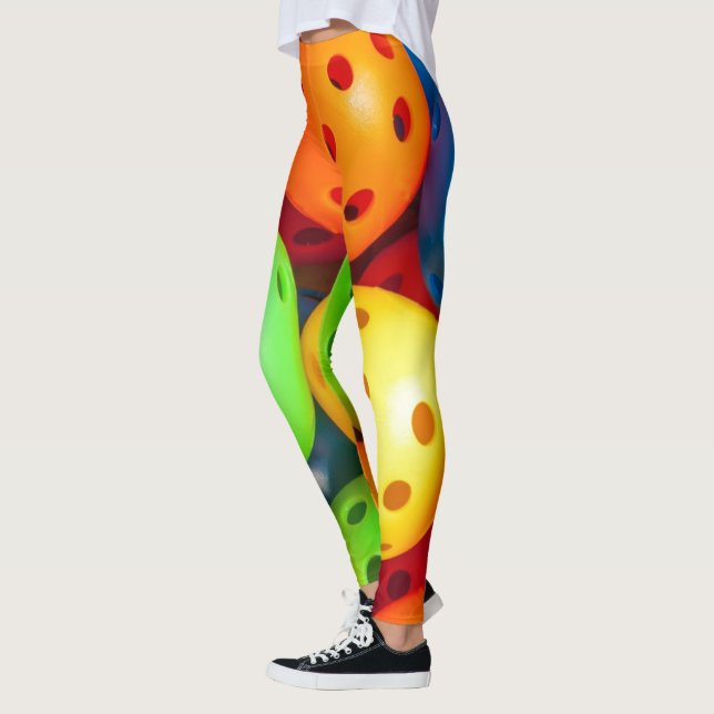 Leggings Pickleball coloré (Gauche)