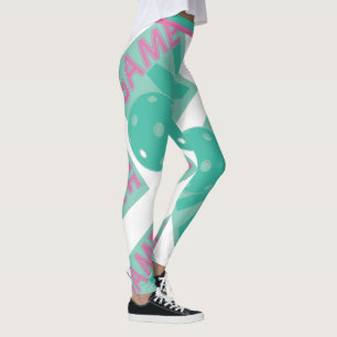 Leggings Pickleball Game on - pastel (format de tuiles XL)