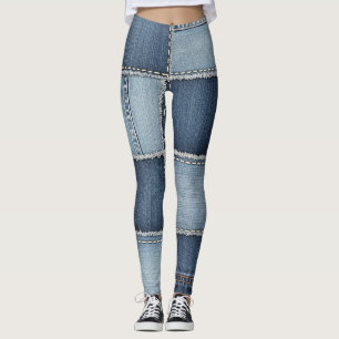 Leggings Pièces de Denim
