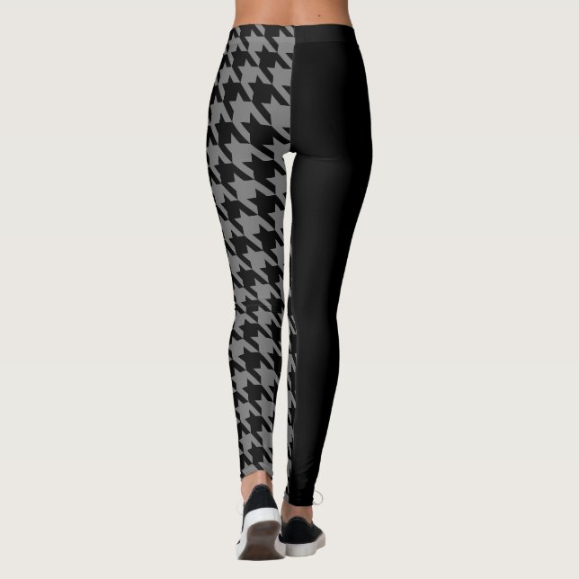 Leggings Pied de fond / Noir (Dos)