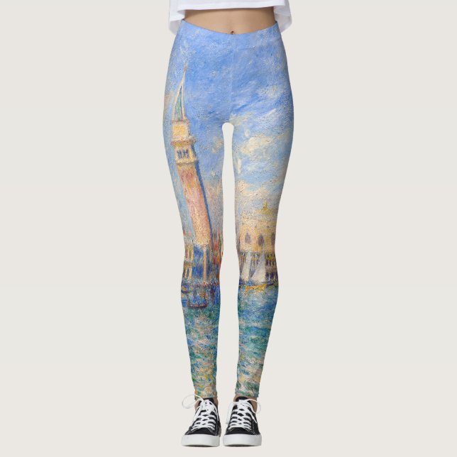 Leggings Pierre-Auguste Renoir - Venise, le Palais des Doge (Devant)