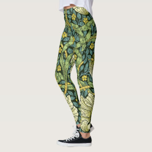 Leggings Pimpernel, points d'infini par William Morris