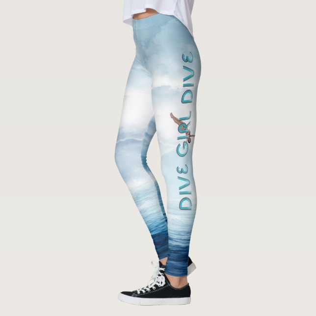 Leggings Piqué SUPÉRIEUR de fille de piqué (Gauche)