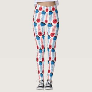 Leggings Pirate Jellyfish, Motif de méduses, Sea Animaux