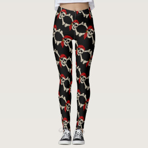 Leggings Pirate, jolly roger, style,