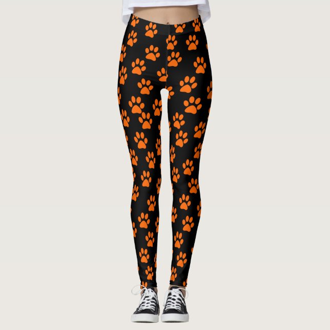 Leggings Pistes de chats (Devant)