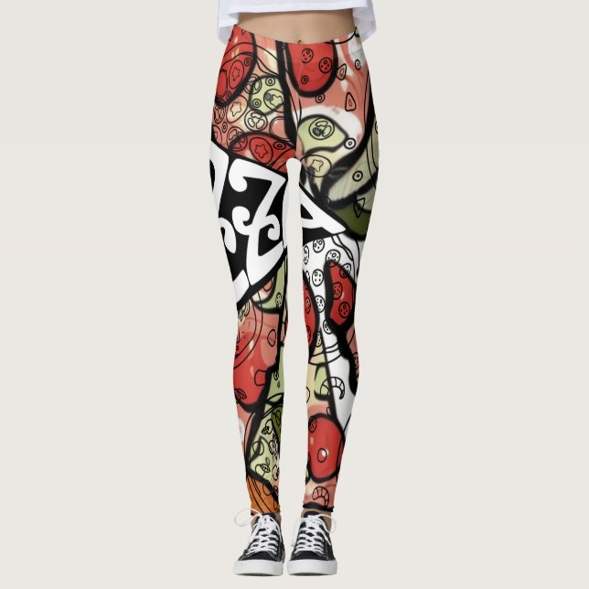Leggings Pizza Pie (Devant)