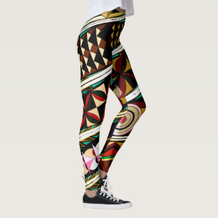 Leggings Plafond espagnol coloré