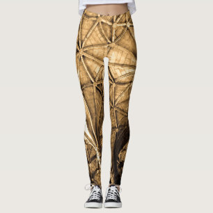 Leggings Plafond portugais sépia