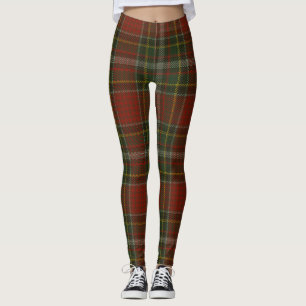 Leggings Plaid de clan de tartan de Gillespie