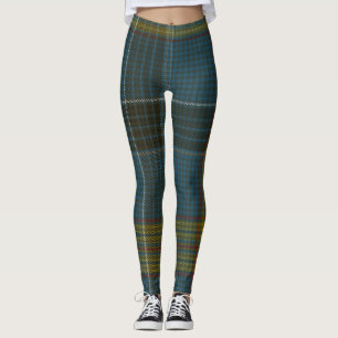 Leggings Plaid de clan de tartan de Laing