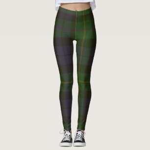 Leggings Plaid de clan de tartan de MacBride