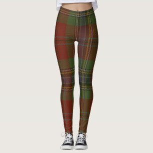 Leggings Plaid de clan de tartan de MacLean