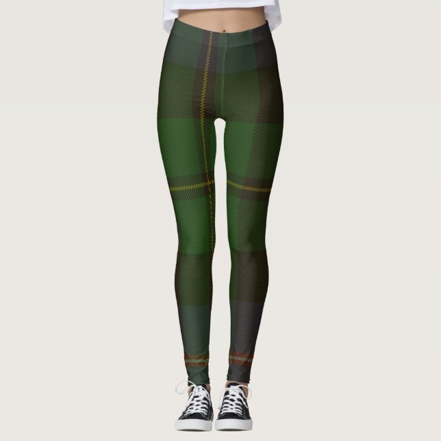 Leggings Plaid de clan de tartan de MacNeil (Devant)