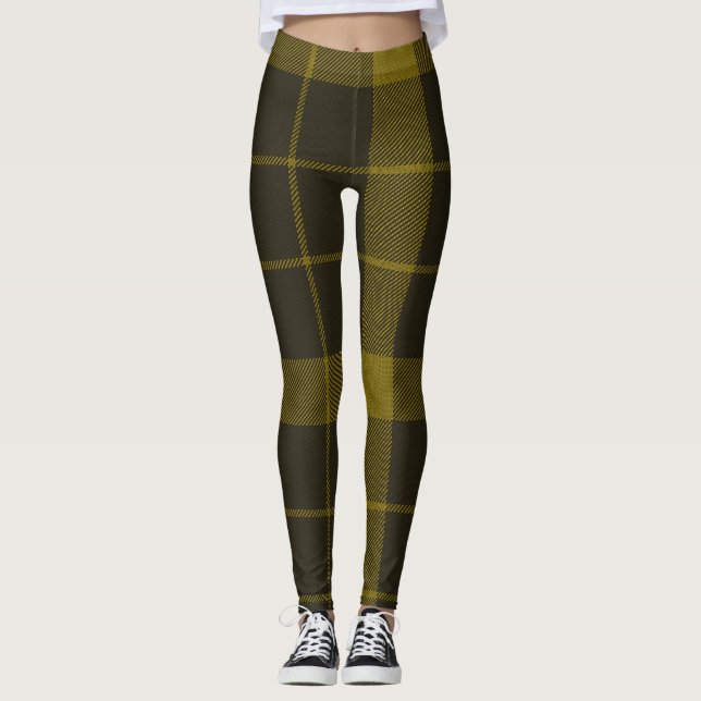 Leggings Plaid de clan de tartan de Raeburn (Devant)