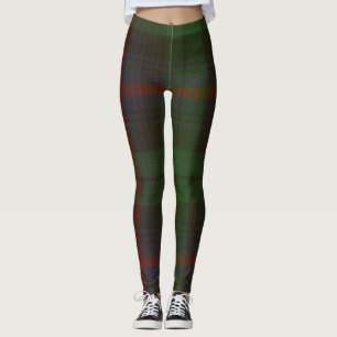Leggings Plaid de clan de tartan d'Urquhart