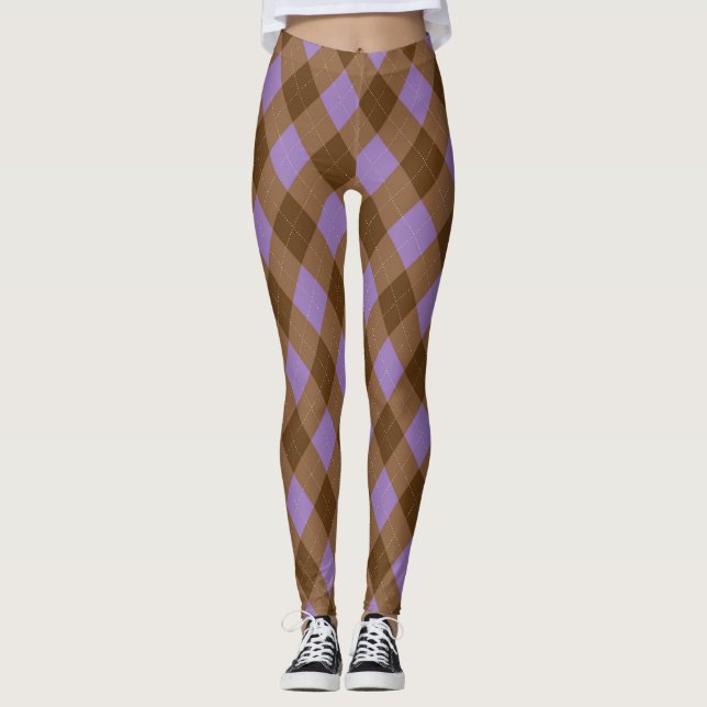 Leggings Plaid Style Jacquard (Devant)