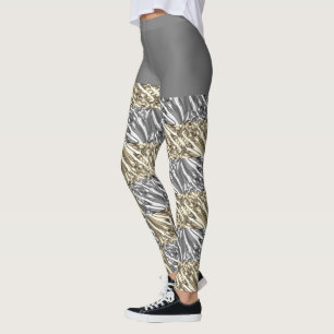 Leggings Plaisir à bulle pullée / Noir & blanc / Sepia /