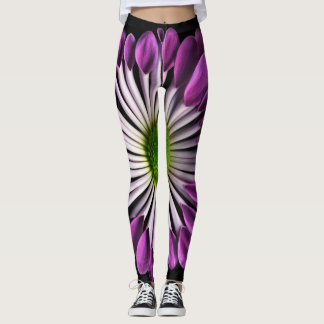 Leggings Plantes sur la maman de pourpre de pantalon