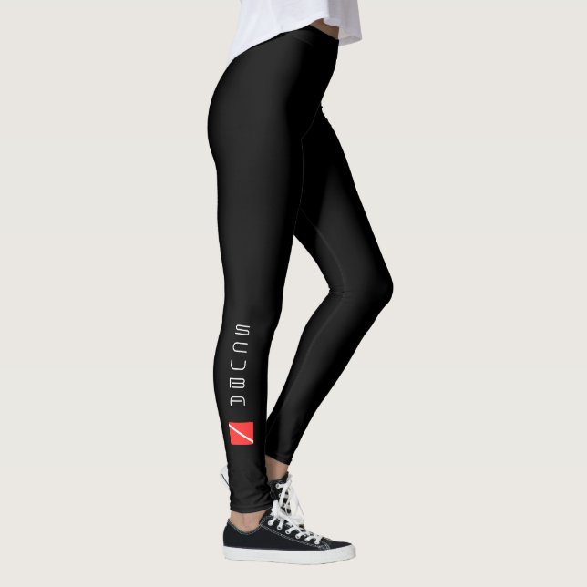 LEGGINGS PLONGÉE DE PLONGÉE EN SCUBA, CADEAU DE PLONGÉE SUR (Droite)