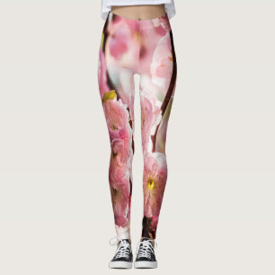 Leggings Plum à fleurs - Paradize rose