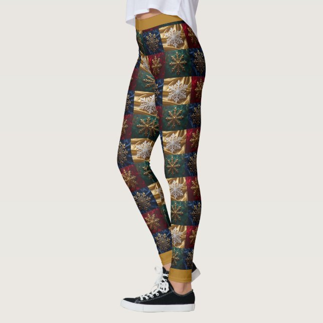 Leggings Pneus d'or sur l'image Velvet (Gauche)