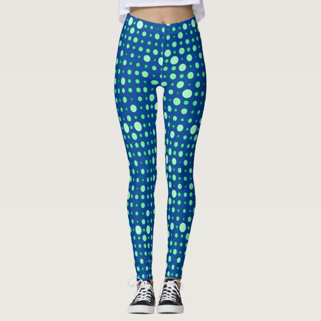 Leggings Point Polka 02.Vert. DBG (Devant)