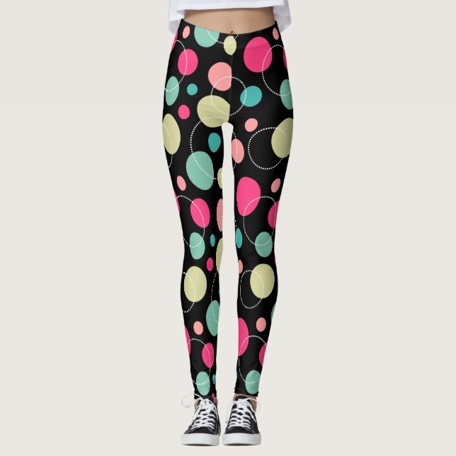 Leggings Points et cercles 150816 (Devant)