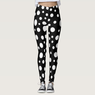 Leggings Points noirs et blancs