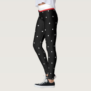 Leggings Points noirs et blancs