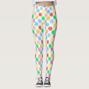 Leggings Pois coloré
