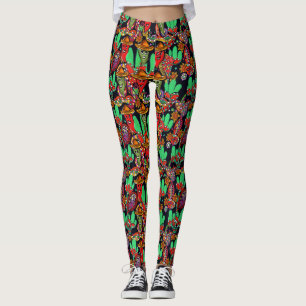 Leggings Poivrons du Cinco de Mayo