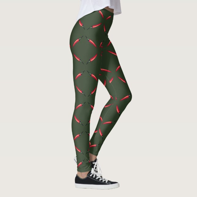 Leggings Poivrons rouges (Droite)