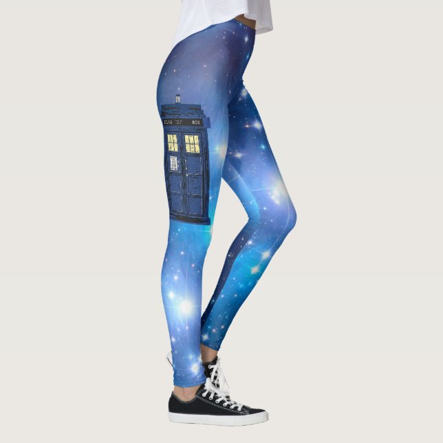 Leggings Police bleue Boîte d'appel publique - Royaume-Uni  (Droite)