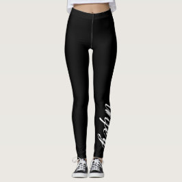 Leggings Police mince de guêtres de Blue Line Wifey