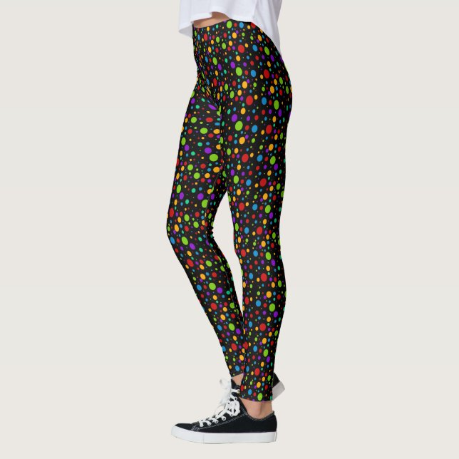 Leggings Polka Point Rainbow (Gauche)