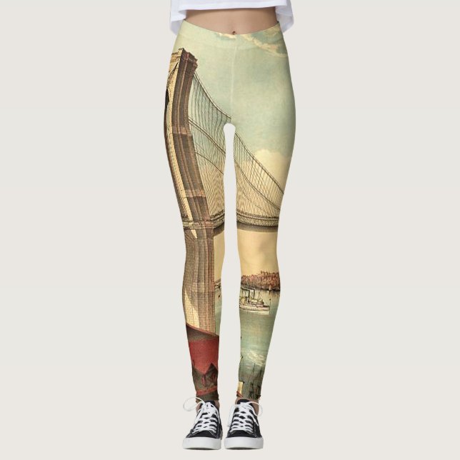 Leggings Pont de Brooklyn de PIÈCE EN T (Devant)