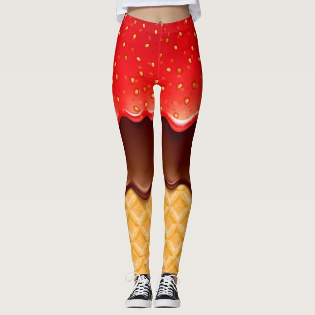 Leggings Pop Fashion Ne clique pas (Devant)