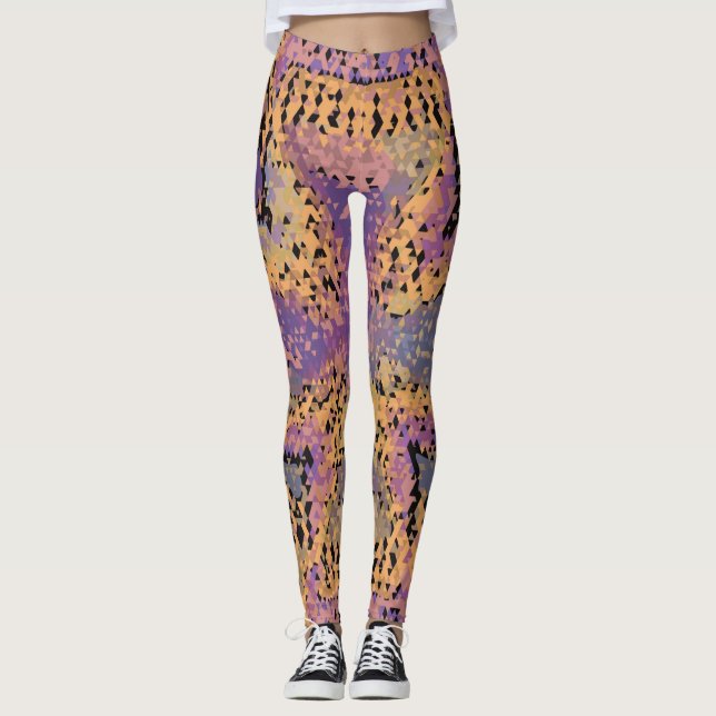 Leggings Pop tacheté (Devant)