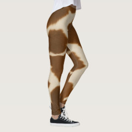 Leggings Populaire Vache Faux Cuir Elégante Collection