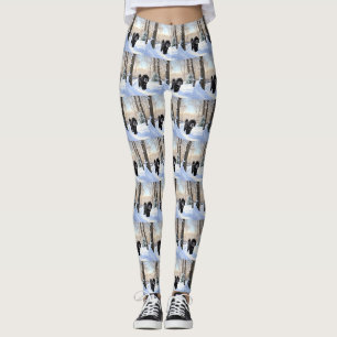 Leggings Portugais Water Dog Laisser neiger Noël