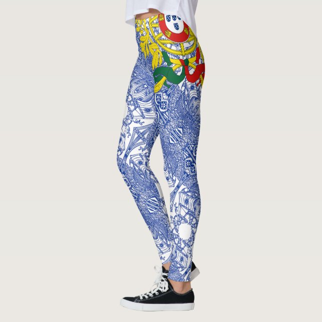 Leggings Portuguese art (Gauche)
