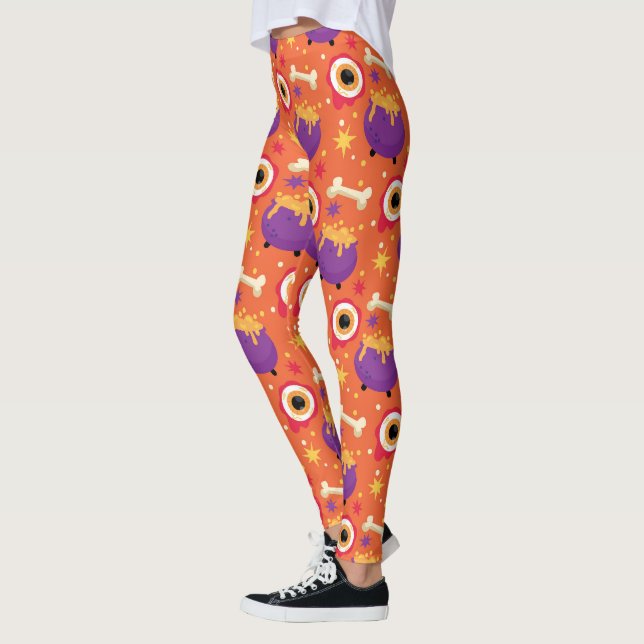 Leggings Pots et os effrayants (Gauche)