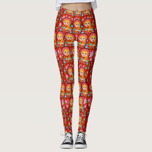 Leggings Poupée russe d'emboîtement - Matryoshka