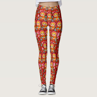 Leggings Poupée russe d'emboîtement - Matryoshka
