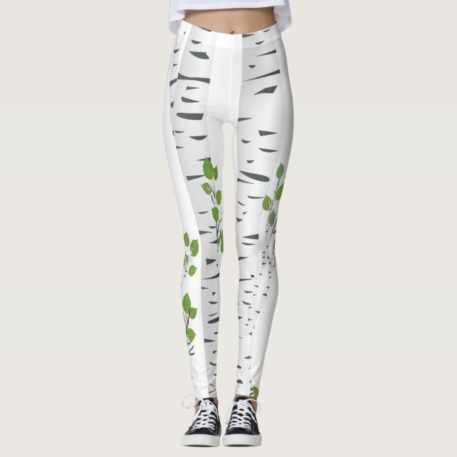Leggings pour femmes Deer Doe Buck Woodland Huntin (Devant)