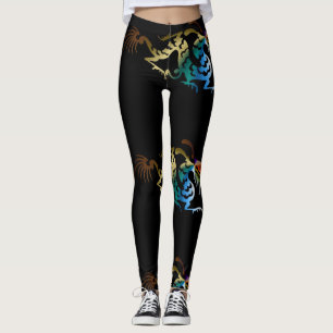 Leggings pour femmes dragons